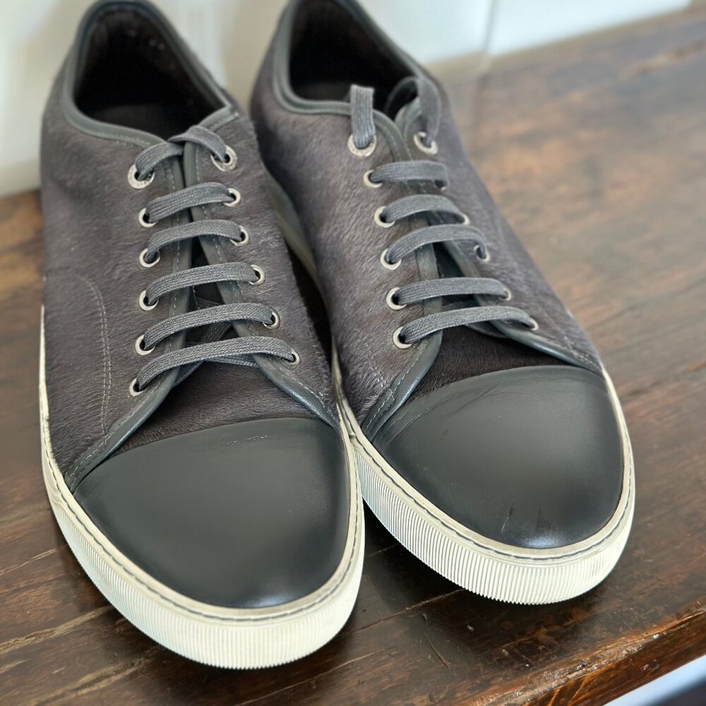 Lanvin, DBB1, Mens, US Size 10, EU Size 43 Grey Sneaker